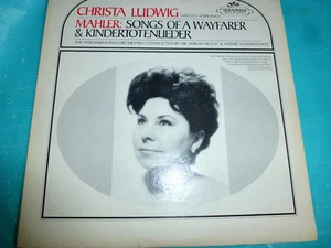 Mahler Wayfarer & Kindertotenlieder Christa Ludwig NM - Picture 1 of 1