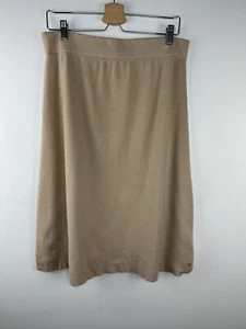 Basque Beige Skirt - Size: M - Picture 1 of 4