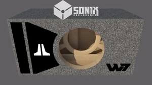 STUFE 3 - SONDERAUSGABE PORTIERTE SUBWOOFER BOX JL AUDIO 8W7AE SUB - SCHWARZ - Bild 1 von 6