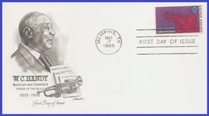 USA4 #1372 U/A ARTMASTER FDC W.C. Handy - Bild 1 von 1