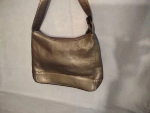 Kenneth Cole New York elegante schwarze Leder Schultertasche Hobo Bag - Bild 1 von 3