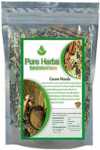 Erbe pure garam masala sabut naturale garam per cucina indiana - Foto 1 di 10