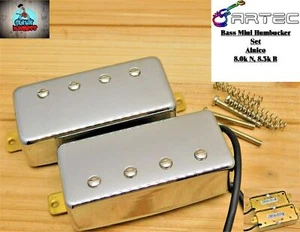 Artec 4-String Bass Humbucker Pickup Set Alnico 5 MVBA4-CR - Picture 1 of 9