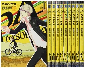 Persona 4 1-10 Set Japanese Version Manga ATLUS - Picture 1 of 1