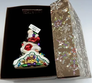 🦋 NEW W/ BOX Large Jay Strongwater 6” Christmas Ornament - Picture 1 of 2