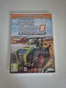 Landwirtschafts Simulator 19 Platinum Edition PC CD DVD Spiel *NEU SEALED PAL* - Bild 1 von 6
