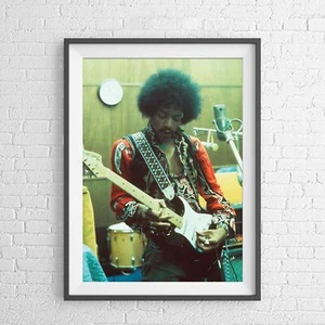 Jimi Hendrix - Legendary Musician - Music Poster Picture Print - Sizes A5 to A0 - Picture 1 of 14