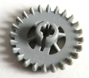 LEGO Technic - Engranaje 24 dientes (corona), nuevo tipo (2 piezas), gris claro # 3650b - Imagen 1 de 2