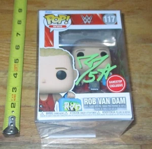 WWF WWE Funko Pop RVD Rob Van Dam Wrestling Figure Signed JSA COA #41 Autograph - Picture 1 of 5