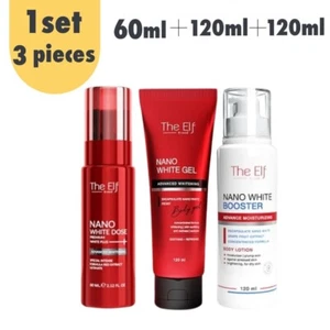THE Elf Whitening Body Gel+Booster Moisturizer Lotion+White Dose Premium White - Picture 1 of 13
