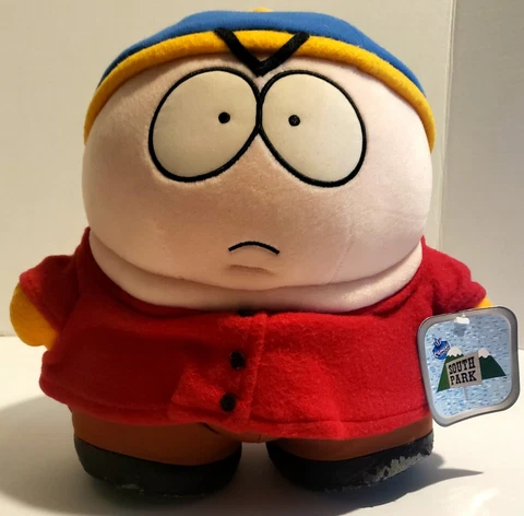 Vintage South Park Cartman 11" Plush Comedy Central 1998 Fun 4 All New NWT Cover
