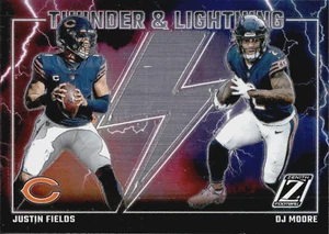 Justin Fields / DJ Moore - 2023 Panini Zenith - Thunder & Lightning #5 - Bild 1 von 1