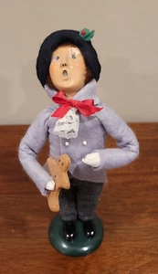 Byers' Choice The Carolers Boy with Gingerbread LMT ED 41/100 SIGNED 10" 1996 - Picture 1 of 4