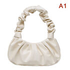 Fashion Pleated Handbags For Women Pu Cloud Bags Leisure Armpit Bag Shoulder Bag