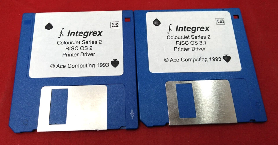 Ace Drucker Treiber Integrex Colourjet Series2_ Zoll 7.6cm 12.7cm Disc Hut Risc - Bild 1 von 1