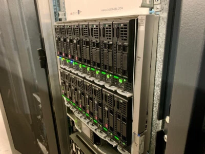 HPC compute for Data & AI -HPE Gen10 BladeSystem 32xGold CPU 640 Core/1280T NVME - Image 1 of 4