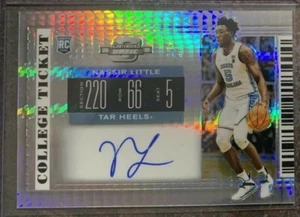 Nassir Little 2019-20 Contenders Optic Draft Hyper Prizm RC Auto /20 - Bild 1 von 2