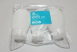 TRAVEL SHOP 3X LEERE REISESETS 80ml FLASCHEN IN EINER PACKUNG HOCHWERTIGE UK VERKÄUFER - Bild 1 von 1