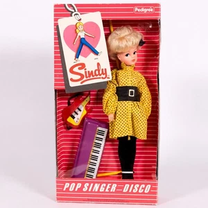 BNIB 1980s Pedigree Sindy doll - Pop Singer Disco - Picture 1 of 7