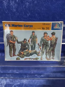 Italeri 310 Model Kit Factory Sealed 1/35 U.S. Marine Corps Leathernecks - Picture 1 of 5
