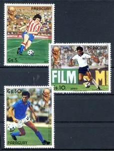 PARAGUAY - SOCCER W/CUP '86, Mi # 3842/4 Complete Set MNH, VF - Picture 1 of 1