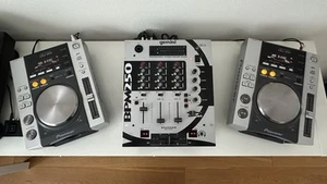 2x Pioneer CDJ-200 + Gemini BPM250 3 Kanal Mischpult mit Phono Pre-Amp - Bild 1 von 4