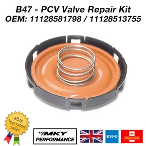 BMW B47 PCV Diaphragm Valve Cover Repair Kit Cap 11128581798 11128513755 - Picture 1 of 5
