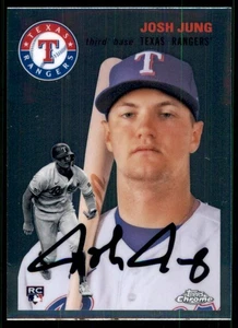 2023 Topps Chrome Platinum Anniversary #133 Josh Jung Rookie - Foto 1 di 2