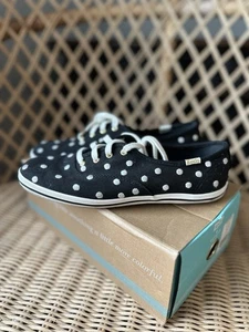 KEDS x KATE SPADE NEW YORK Champion Polka Dot Canvas Shoes Women’s US 7.5 EU 38 - Picture 1 of 5