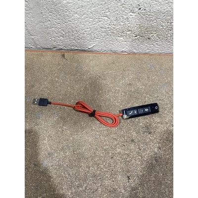 Plantronics Blackwire C5200 Headset Adapter Only Red & Black 3.5mm Jack - Image 1 of 4