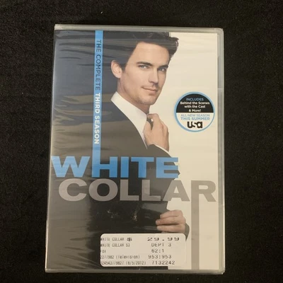 NEW White Collar: Complete Third Season 3 (DVD, 2011) SEALED Foto 1 de 2