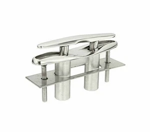 6inch Boat 316 Stainless Pull Up Cleat Pop Up Flush Mount Lift Polished Hardware - Picture 1 of 7