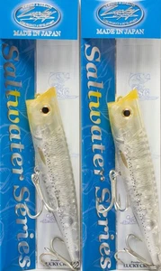 (LOT OF 2) LUCKY CRAFT SW G-SPLASH 120 HD 1-3/4OZ SWGS120HD-788 GHT BB SRD H3235 - Picture 1 of 3