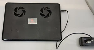 COOLMAX NB-430 Laptop Cooling Pad Notebook Cooler Two Fans USB Powered - Picture 1 of 6