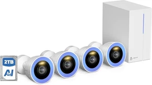 Security Camera System, 4Pcs 4MP camera, 4K 3CH NVR with 2TB HDD (READ) - Picture 1 of 10