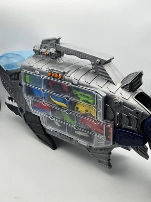 Shark Transporter Playset – 18-Piece Toy with Boats, Animals, Lights & Racetrack - Image 1 of 4