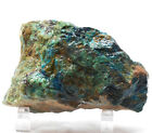 235g Blue Shattuckite w/Chrysocolla&Cuprite Rough Natural Crystal Cluster Namibi