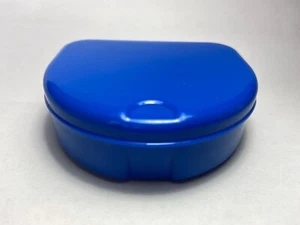 Dental Storage Case, Orthodontic Retainer Box Mouthguards Dentures, 1-pc - Picture 1 of 12