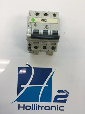Merlin Gerin C20 24351 3 Pole Circuit Breaker & IEC 60947-5-1 26924 Contact - Image 1 of 4