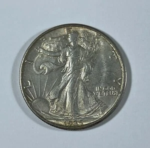 1935-D Walking liberty 50C (#21041) Choice original AU+ - Picture 1 of 2