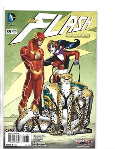 FLASH # 39 * VARIANTE HARLEY QUINN * DC COMICS * 2015 * CASI COMO NUEVO - Imagen 1 de 1