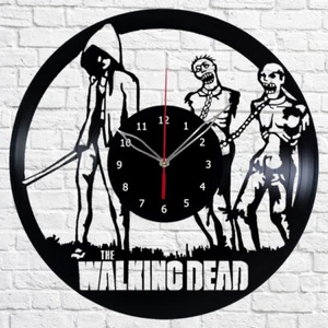 Vinyl Clock The Walking Dead Clock Unique Art Vinyl Record Wall Clock 272 - Bild 1 von 12