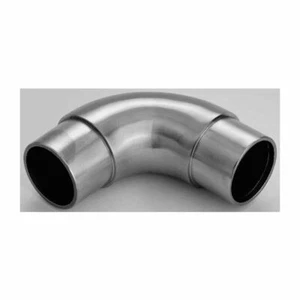 Giro 90° Inox 42,4 Spessore 2MM, INOX 304L Spazzolato - Foto 1 di 2