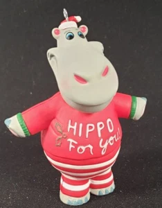 Hallmark Christmas Ornament 2023 Musical Hippopotamus for Christmas A63 - Bild 1 von 6