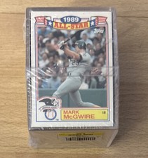 Baseball Card Cube w 150 Cards Mark McGwire Tony Gwynn Ray Knight Kirby Puckett