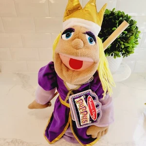 NEW Melissa & Doug Princess Catherine Castlehoff Hand Puppet With Stick - Picture 1 of 20