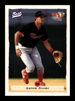 1995 Best #65 Aaron Boone EXMT+ 4593 - Image 1 of 2
