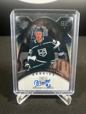 2022-23 spx holographs die cut  Brandt Clarke rookie auto 39/49