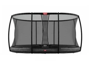 BERG Trampolin Grand Champion oval InGround 350 x520 cm grau mit Netz Deluxe XL - Bild 1 von 1