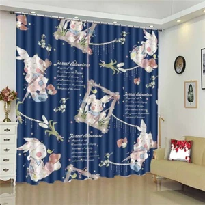Filtering Efficacy Sky 3D Blockout Photo Print Curtain Fabric Curtains Window - Foto 1 di 10